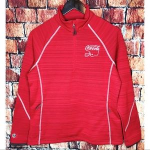 Coca Cola Pullover Red Holloway Jacket Ladies